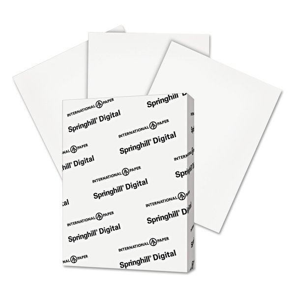 Springhill Paper, 8.5x11, Index, White, PK250 015300